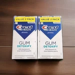 2 Value Pk Crest Prohealth Gum Detoxify Toothpaste4.8ozeachbundle Of 2.exp 3/28. Fixed Price $28.50.