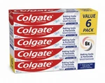 Colgate Baking Soda X 6 Pack Peroxide Whitening Brisk Mint Toothpaste, 4.0oz. Fixed Price $9.99.