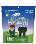 Ark Naturals Brushless Toothpaste Dental Chews Small Dog 12oz Freshens Breath. Fixed Price $34.18.