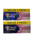 Crest - 3d White Advanced Mint Toothpaste 3.3 Oz 2-2 Packs 4 Tubes Total. Fixed Price $26.99.