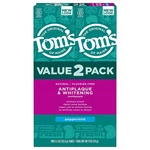 Toms Of Maine Fluoride-free Antiplaque Whitening Natural Toothpaste, Pepperm.... Fixed Price $22.44.