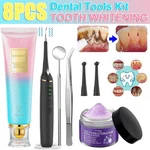 Tooth Cleaner Kit Teeth Whitening Powder & Toothpaste Machine Dental Tools Set. Fixed Price $26.95.