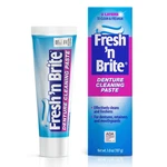 Fresh 'n Brite Denture Cleaner Paste, Ada 3.8 Ounce (pack Of 1), Blue-white. Fixed Price $9.59.