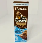 Brush Buddies Ice Cream Chocolate Fluoride Toothpaste 3.5 Oz. Fixed Price $8.00.