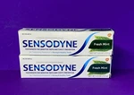 2 Pack Sensodyne Fluoride Toothpaste Fresh Mint 4 Oz Each Fast Free Shipping. Fixed Price $19.84.