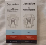 Dentaviva 5% Bioactive Glass Waterless Toothpaste Mint 2.54 Oz Pack Of 2. Fixed Price $21.00.