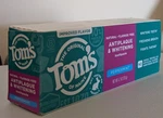 Tom's Of Maine Natural Flouride Free Toothpaste Peppermint 4.0 Oz, Exp 07/2027. Fixed Price $8.75.