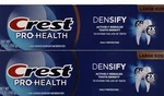2x Crest Pro Health Densify Toothpaste Large 5.3 Oz Each Daily Whitening New. Fixed Price $59.77.