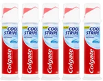 5 Colgate Cool Stripe Cavity Protection Pump Toothpaste 100ml 3.4fl. Oz. Fixed Price $65.69.