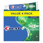 Crest Whitening Plus Scope, Complete Active Fresh + Toothpaste, 5..... Fixed Price $25.61.
