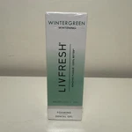 Livfresh Toothpaste Gel Wintergreen Whitening Expires 6/30/2028 New/sealed Bf. Fixed Price $21.99.