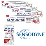 Sensodyne Sensitivity & Gum Whitening Toothpaste - 100g X 5 (free 3x Toothbrush). Fixed Price $59.56.