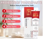 Sp-6 Probiotic Whitening Toothpaste Enhanced Fluoride Free Formula 6 Probiotics. Fixed Price $12.86.
