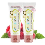 Jack N' Jill Natural Baby Toothpaste Fluoride-free 40% Xylitol Training 2-pack. Fixed Price $20.91.