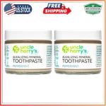 Uncle Harrys Peppermint Remineralizing Toothpaste Natural Whitening Tooth P.... Fixed Price $36.99.