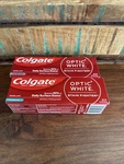 2 Colgate Optic White Stain Fighter Whitening Toothpaste,m, 4.2 Oz Tube Each. Fixed Price $10.00.