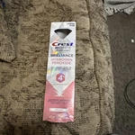Crest 3d Brilliance Hydrogen Peroxide 4% Advanced Whitening Toothpaste 3.8oz. Fixed Price $9.99.
