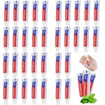 500 Tubes Bulk Travel Size Toothpaste,0.176 Oz Extra Small Toothpastes Travel.... Fixed Price $68.82.