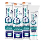 Sensodyne Pronamel Clinical Enamel Strengthening Toothpaste 3.4 Oz (3 Pack). Fixed Price $38.42.