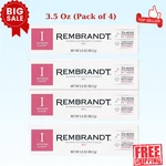 Rembrandt Intense Stain Whitening Toothpaste, Mint Flavor, 3.5 Ounce X 4pack. Fixed Price $36.19.