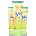 Spry Kid's Original Tooth Gel With Xylitol 2 Oz Oral Care 3 Pack. Fixed Price $22.99.