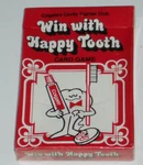 1981 Colgate Happy Tooth Card Game Premium - Still Sealed. Fixed Price $12.00.