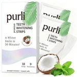 Purli Teeth Whitening Strips 9-day Treatment 18 Count (pack Of 1). Fixed Price $15.99.