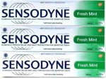 (3) Sensodyne Proven Relief Sensitive Teeth Fresh Mint With Fluoride 3.52 Oz. Fixed Price $38.42.