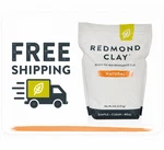 Redmond Ready To Mix Clay Bag Bentonite Detox Mineral Powder. Fixed Price $47.98.