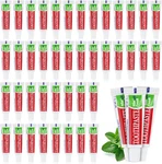 100 Tubes Travel Size Toothpaste In Bulk, Disposable Mini Mint Compact Small Poc. Fixed Price $25.57.