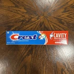 Crest Fluoride Anticavity Toothpaste Cavity Protection Cool Mint Flavor 5.7oz. Fixed Price $9.26.
