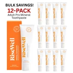 Risewell Adult Mineral Toothpaste With Hydroxyapatite, 3.4 Oz Wild Mint Flavor. Fixed Price $119.85.
