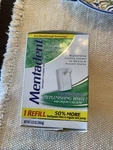 Unopened Mentadent Refill Peppermint Fusion Replenishing White W/ Calcium 5.25oz. Fixed Price $22.99.