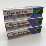 Clinpro Tooth Creme Fluoride Toothpaste - 3 Tube (4oz Ea) Vanilla Mint Exp 10/28. Fixed Price $59.00.