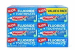Colgate Kid's Cavity Protection Toothpaste Bubble Fruit Pack 6x2.7 Oz. Fixed Price $9.99.