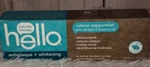 Hello Antiplaque + Whitening Natural Peppermint With Tea Tree Coconut Oil. Fixed Price $8.90.