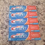 Kids Crest Cavity Protection Sparkle Fun Toothpaste 62g 5 Pack. Fixed Price $11.30.