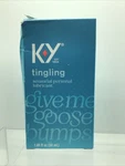 K-y Tingling Sensorial Personal Lubricant, 1.69 Fl. Oz Intensifying Tingling+. Fixed Price $7.25.