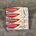 Colgate Total Whitening Toothpaste Gel Pack Of 4 5.1 Oz For Stronger Teeth. Fixed Price $21.99.