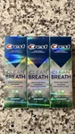 Crest Clean Breath Fluoride Toothpaste Spearmint 2.5 Oz 3-pack Anticavity. Fixed Price $14.00.
