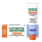 Therabreath Teeth Whitening Fluoride Toothpaste - Fights Bad Breath, Mint, 4oz. Fixed Price $7.99.