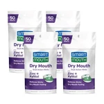 Smartmouth Dry Mouth Dual-action Mints - 50 Count (package Of 4), Blue. Fixed Price $18.64.