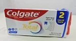Colgate Total Active Prevention Whitening Toothpaste, Mint, 2 Pack, 5.1 Oz. Fixed Price $4.99.