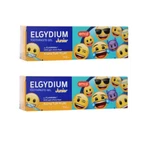 Elgydium Toothpaste Gel 7/12 Years Old Emoji Tutti Frutti Flavor 2x50ml Exp 5/26. Fixed Price $16.19.