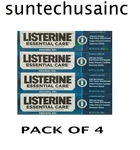 Listerine Essential Care Toothpaste Original Mint Gel - 4.2 Oz (4 Pack). Fixed Price $16.66.