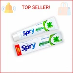 Spry Natural Xylitol Toothpaste 5oz For Adults And Kids - Fluoride Free, Gentle. Fixed Price $13.68.