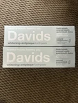 2 Pk Whitening + Antiplaque Toothpaste, Natural Peppermint, 5.25 Oz. Fixed Price $17.99.