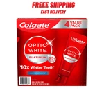 Colgate Optic White Platinum Teeth Whitening Toothpaste (4.1 Oz., 4 Pk.). Fixed Price $33.90.