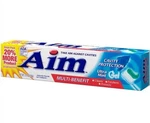 Aim Multi-benefit Cavity Protection Gel Toothpaste Ultra Mint, 5.5 Oz. Fixed Price $6.69.