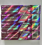 White Glo Advantage Strawberry Color Corrector Purple Toothpaste 3.5oz 4 Pack. Fixed Price $18.66.